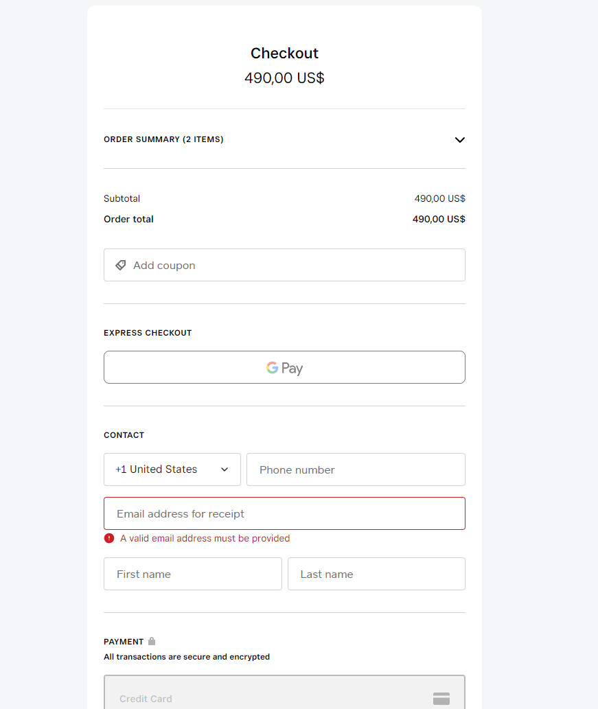 Square Checkout | LiteCart Add-ons